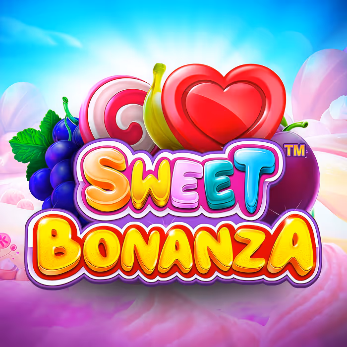 Sweet Bonanza slot with candy-themed graphics and tumbling reels mechanics for big wins