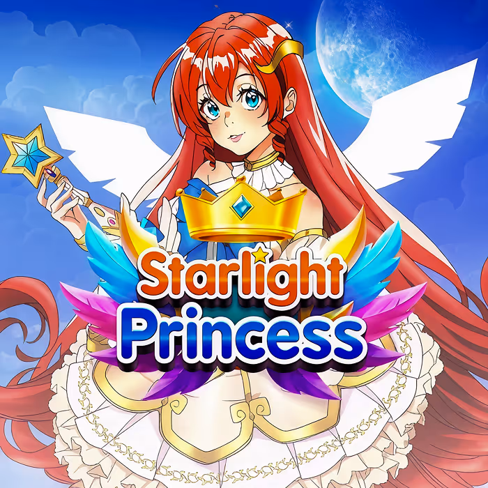 Starlight Princess slot featuring magical anime-style graphics and cascading wins